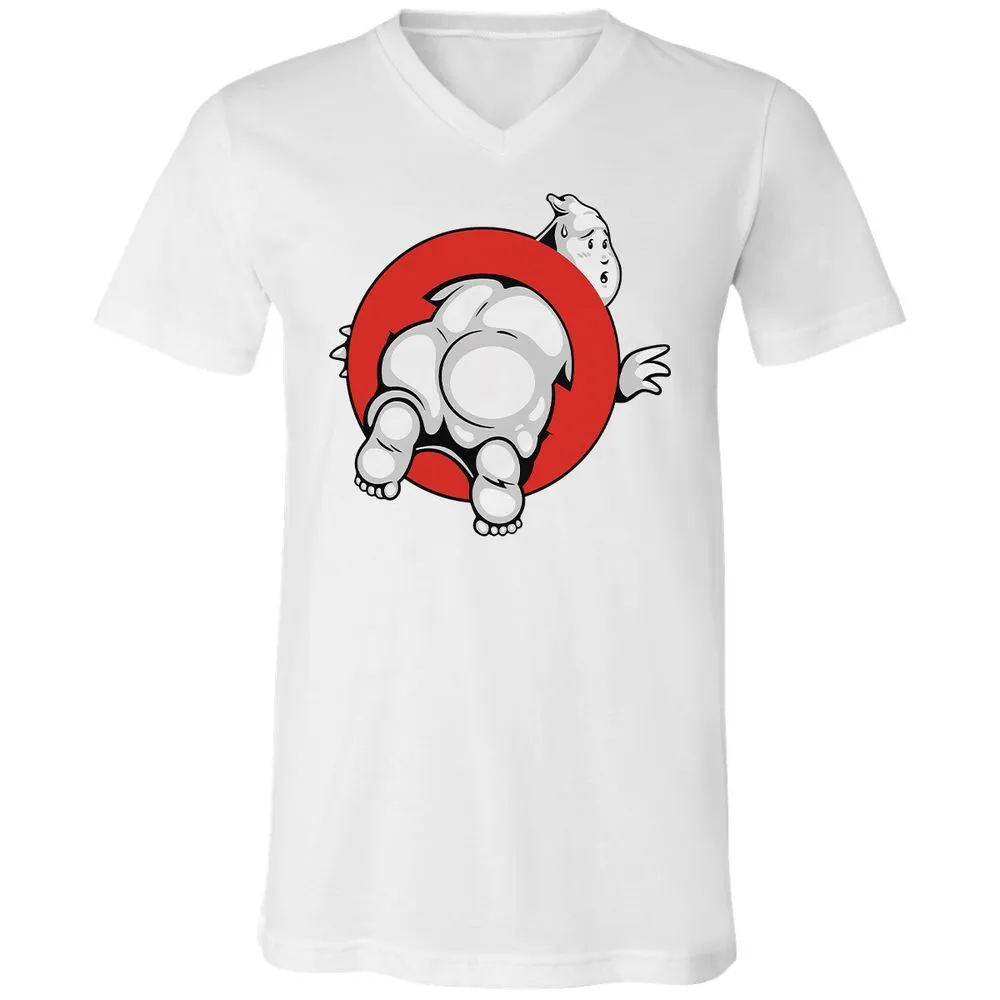 Unisex V-Neck T-Shirt - S8EUNX6Z - White - 5