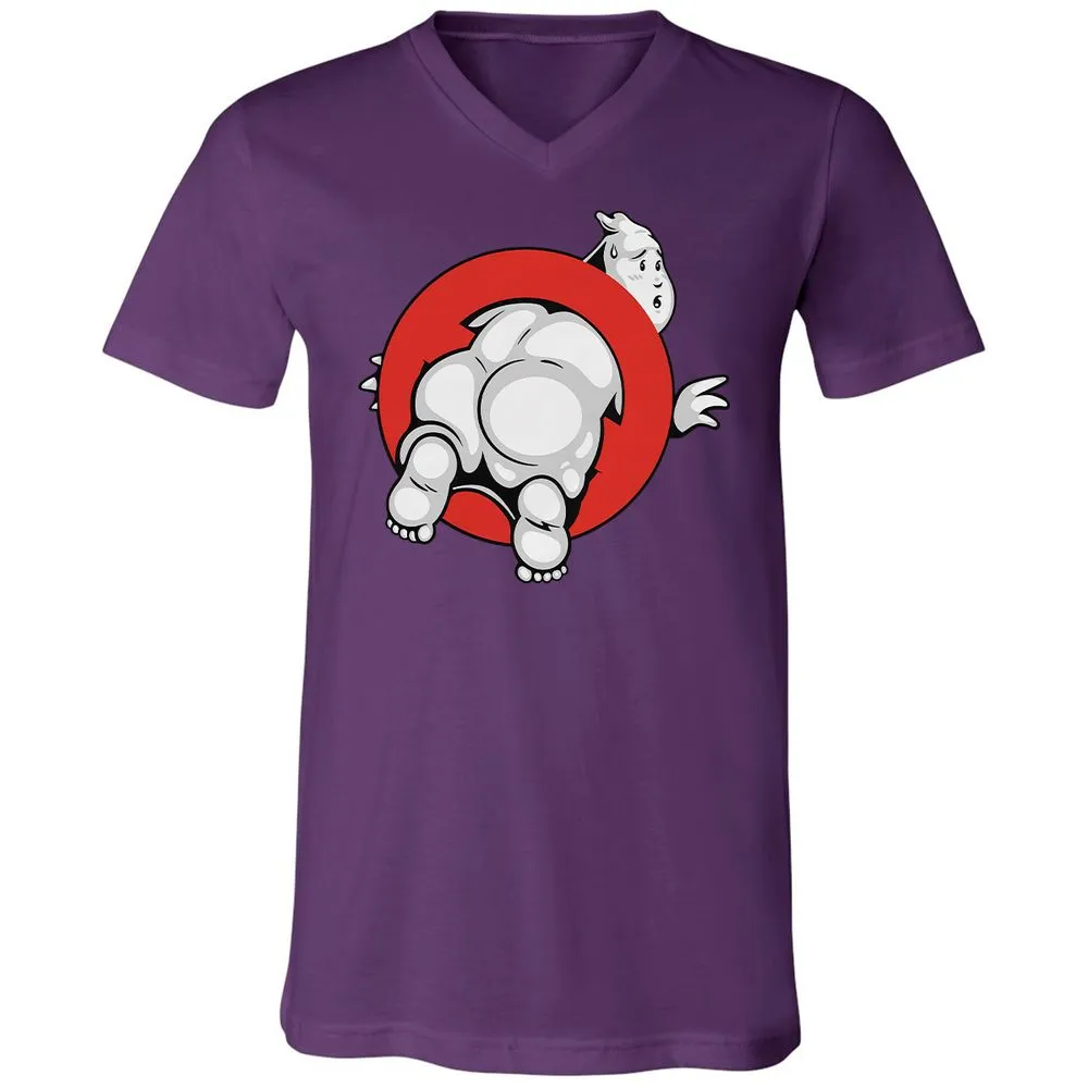 Unisex V-Neck T-Shirt - S8EUNX6Z - Team Purple - 9