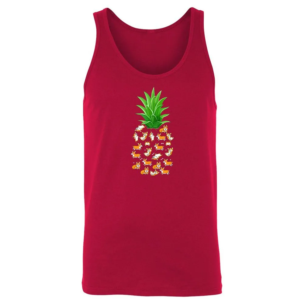 Unisex Jersey Tank - B7TMXALC - Red - 11