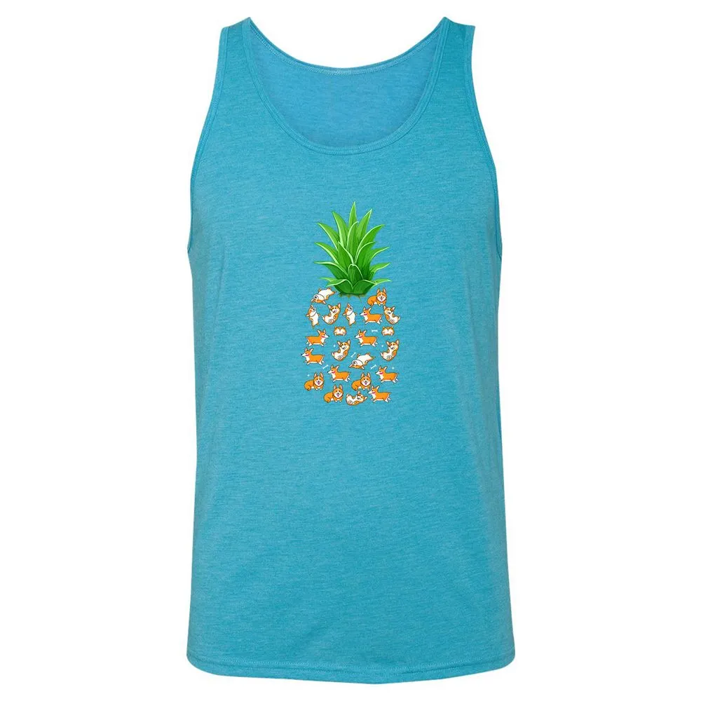 Unisex Jersey Tank - B7TMXALC - Aqua Triblend - 3