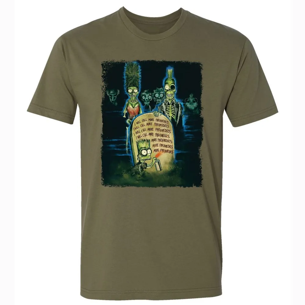 Premium Unisex T-Shirt - 7XZD8CR8 - Military Green - 5
