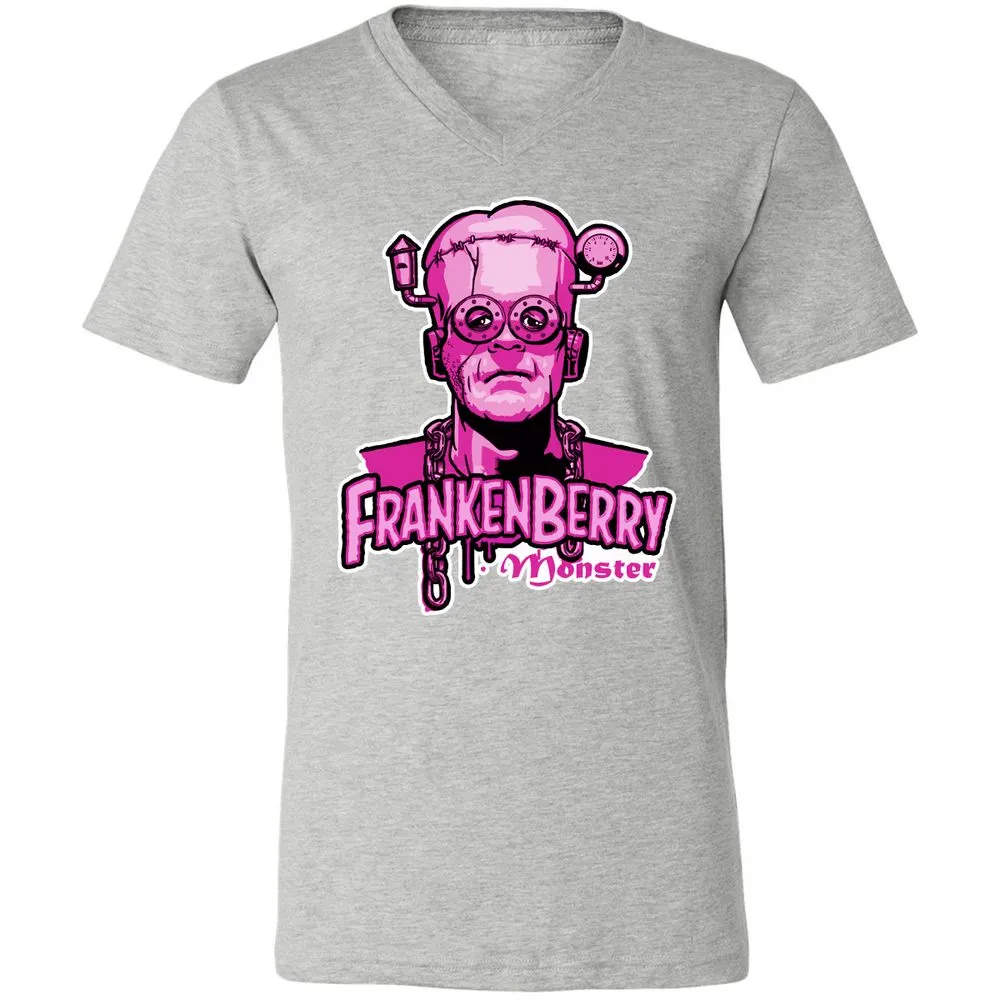 Unisex V-Neck T-Shirt - A2XKBMDN - Athletic Heather - 7