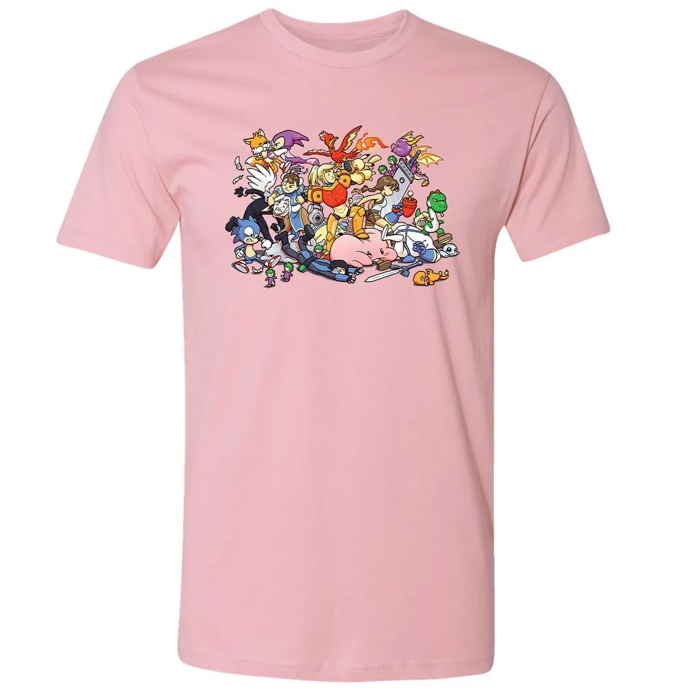 Premium Unisex T-Shirt - GQT9X8H1 - Light Pink - 3
