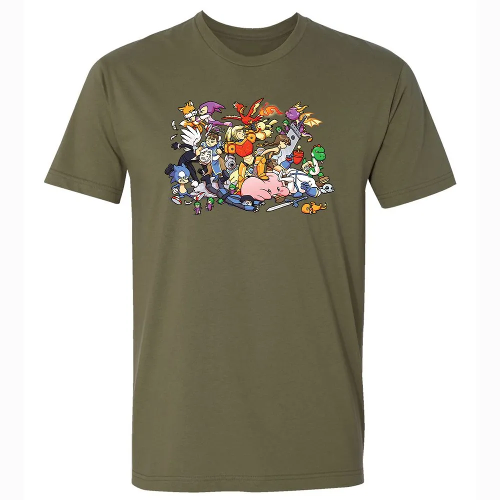 Premium Unisex T-Shirt - GQT9X8H1 - Military Green - 5