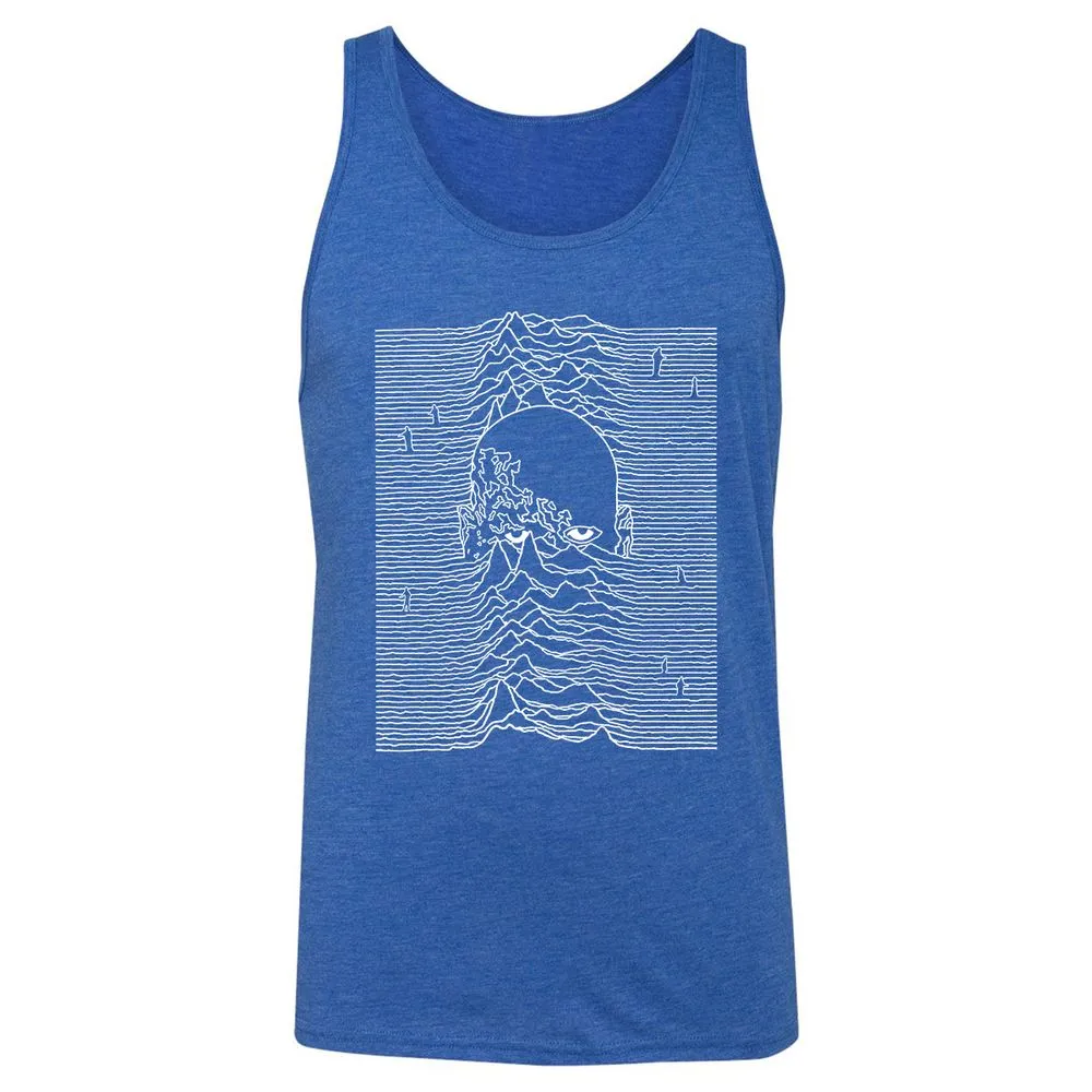Unisex Jersey Tank - M4U1UMCG - True Royal Triblend - 12