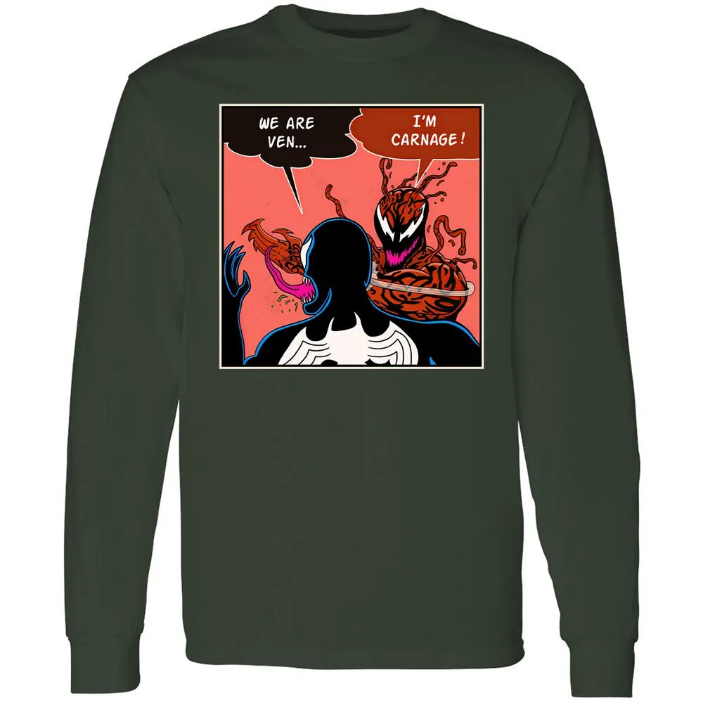 Long Sleeve T-Shirt - 82XBCY2T - Forest Green - 4