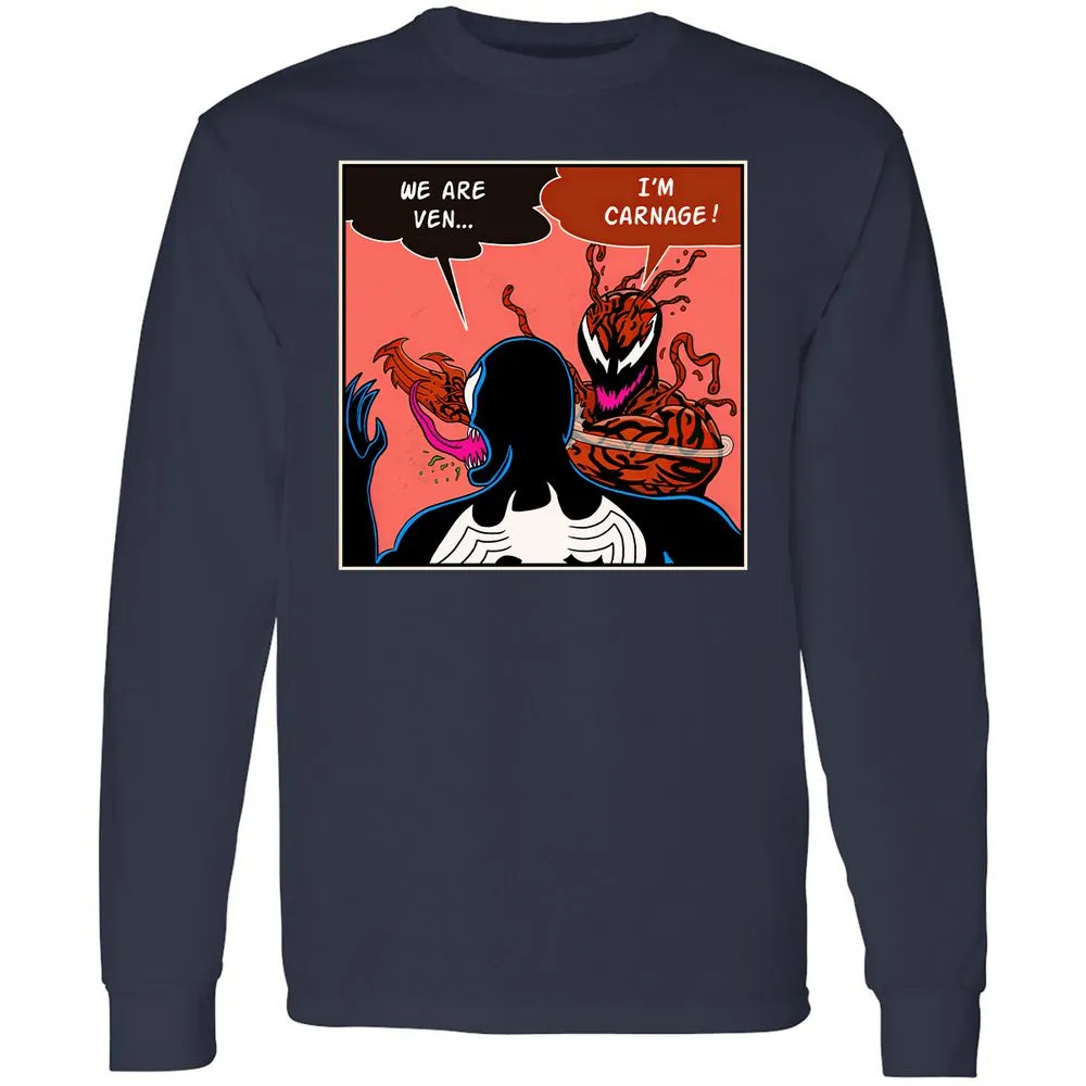 Long Sleeve T-Shirt - 82XBCY2T - Navy - 2