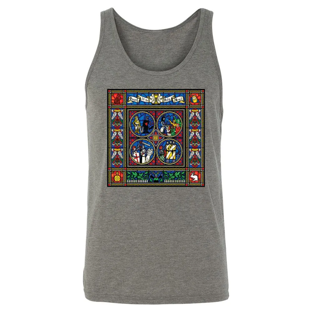 Unisex Jersey Tank - LGQF7769 - Grey Triblend - 8