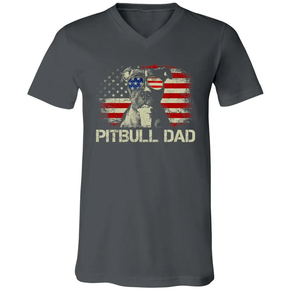 Unisex V-Neck T-Shirt - CQ5NXM5K - Asphalt - 12