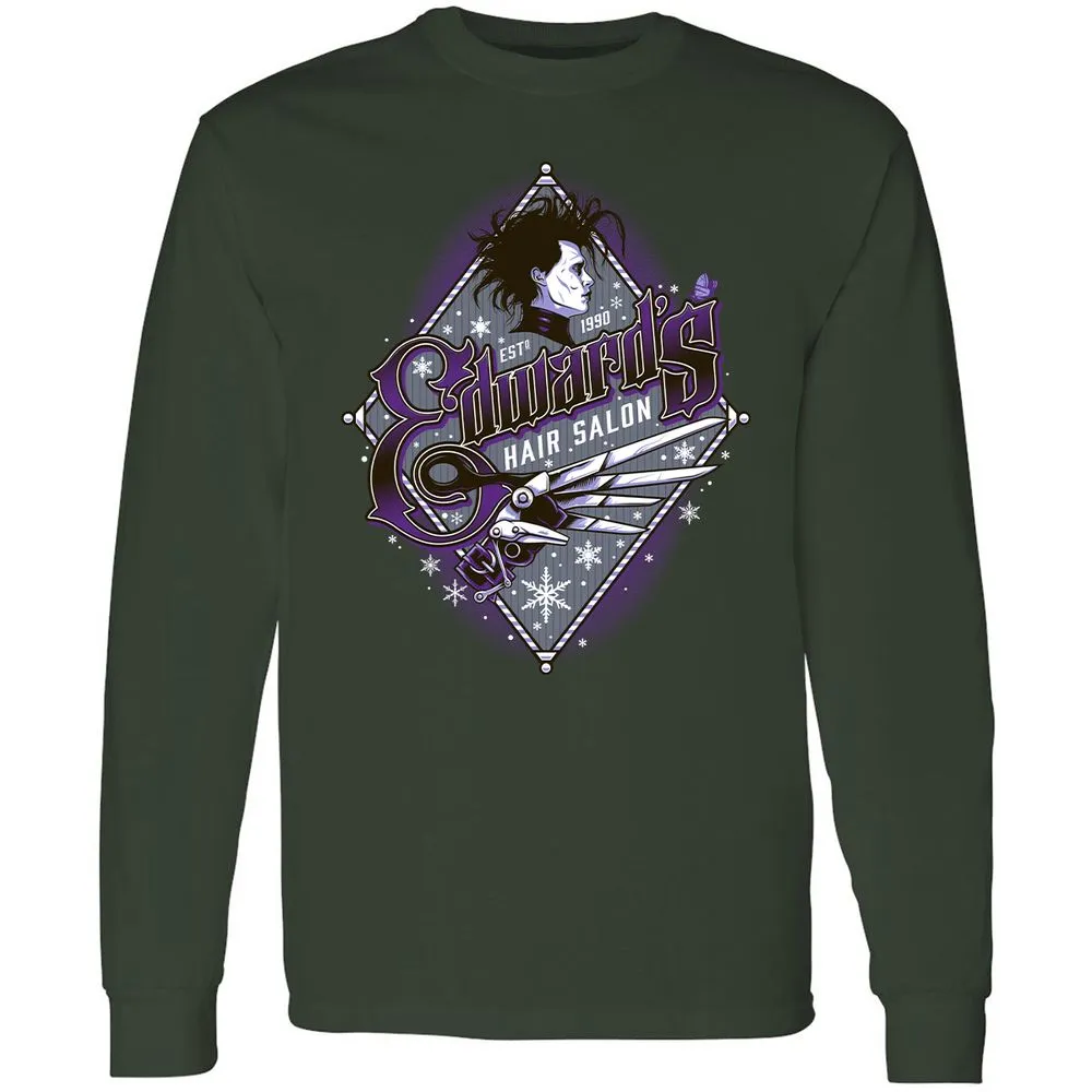 Long Sleeve T-Shirt - 29B3MA17 - Forest Green - 4