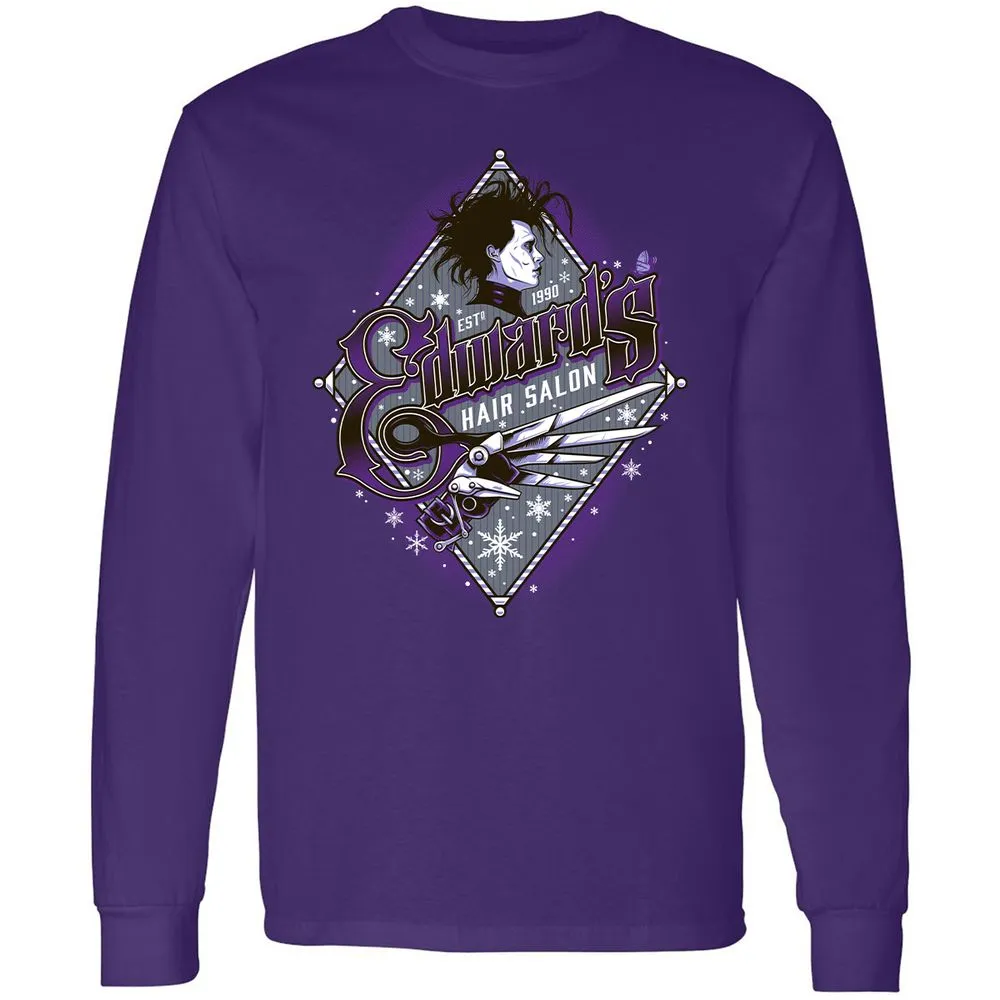 Long Sleeve T-Shirt - 29B3MA17 - Purple - 13