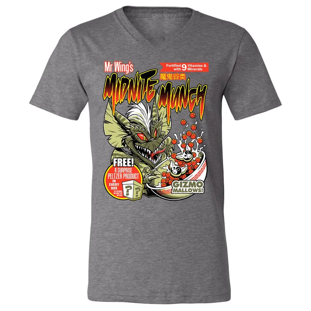 Unisex V-Neck T-Shirt - 8HDSG3DU - Deep Heather - 13