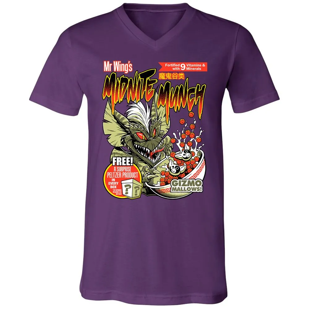 Unisex V-Neck T-Shirt - 8HDSG3DU - Team Purple - 9