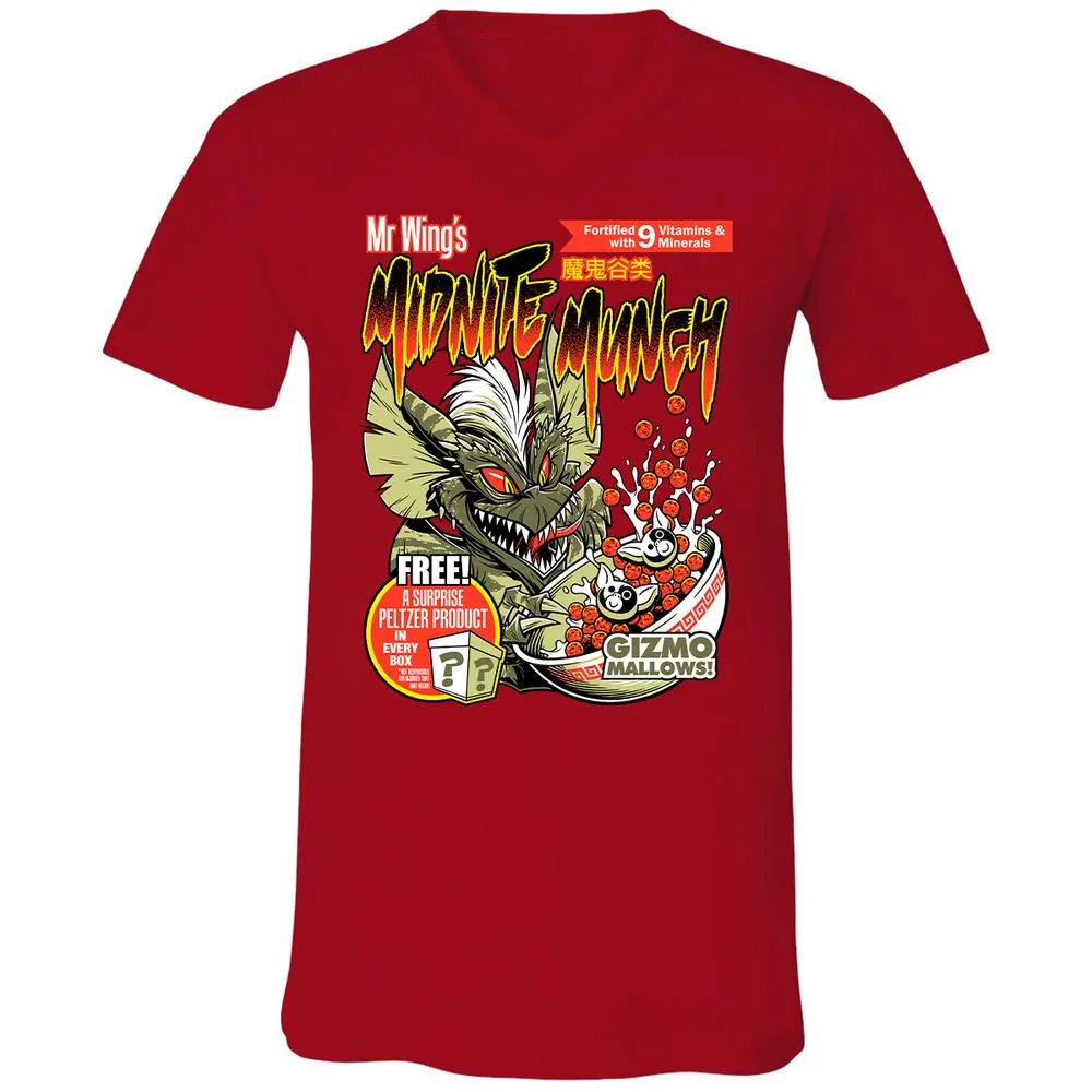 Unisex V-Neck T-Shirt - 8HDSG3DU - Red - 3