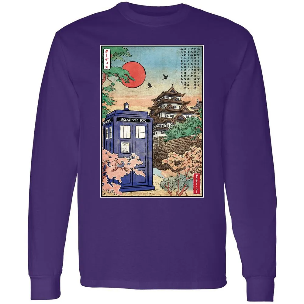 Long Sleeve T-Shirt - 825XUB3S - Purple - 13