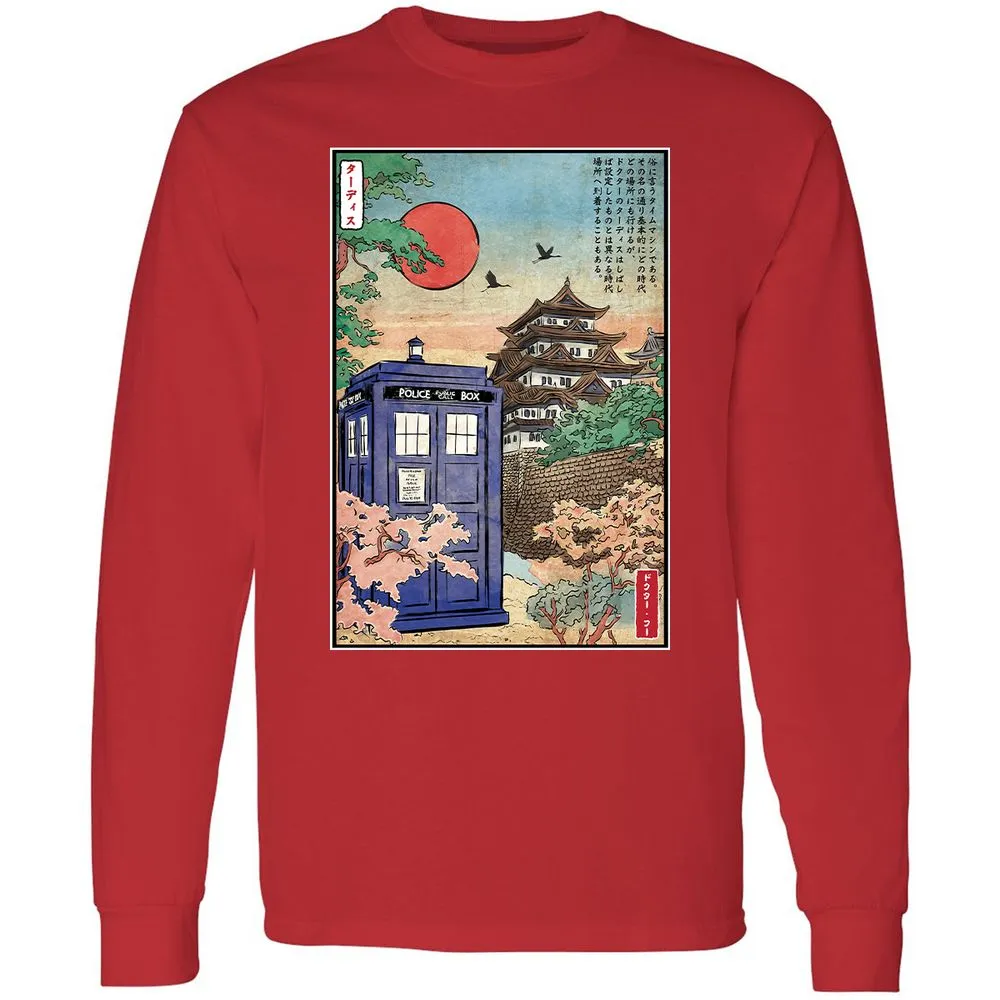 Long Sleeve T-Shirt - 825XUB3S - Red - 14