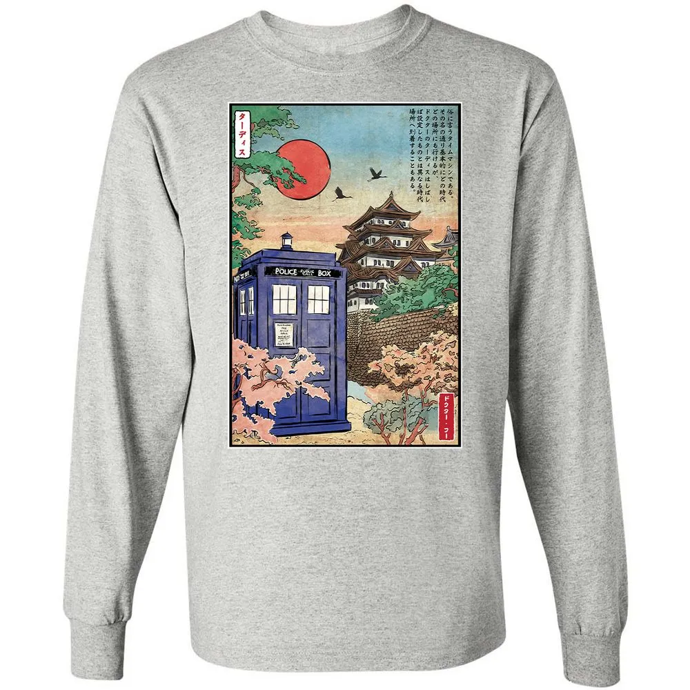 Long Sleeve T-Shirt - 825XUB3S - Ash - 7