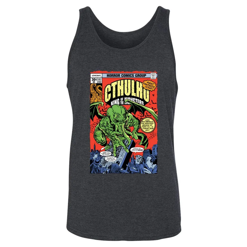 Unisex Jersey Tank - LWDB6PNS - Dark Grey Heather - 6