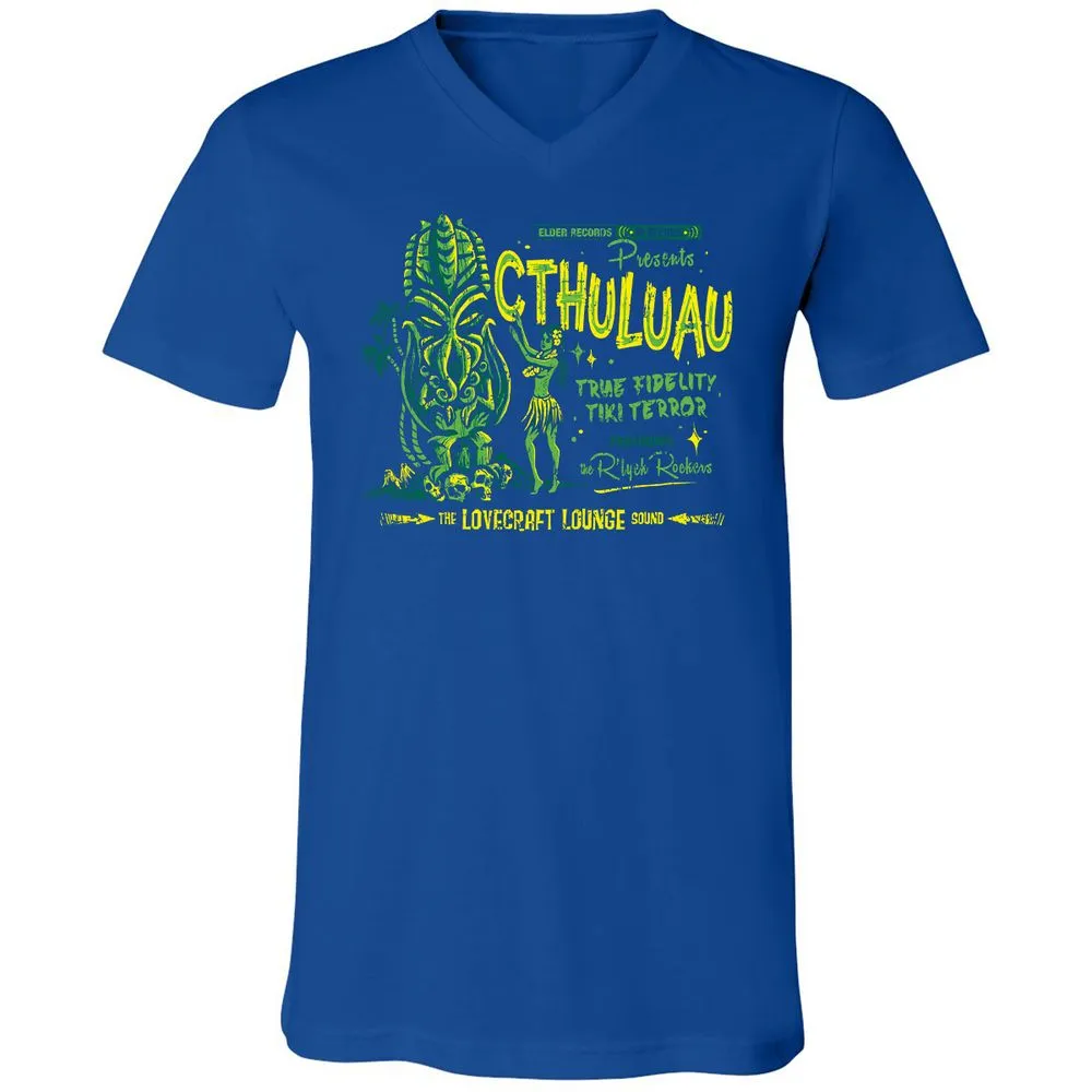Unisex V-Neck T-Shirt - 5ZC2VZD1 - True Royal - 4