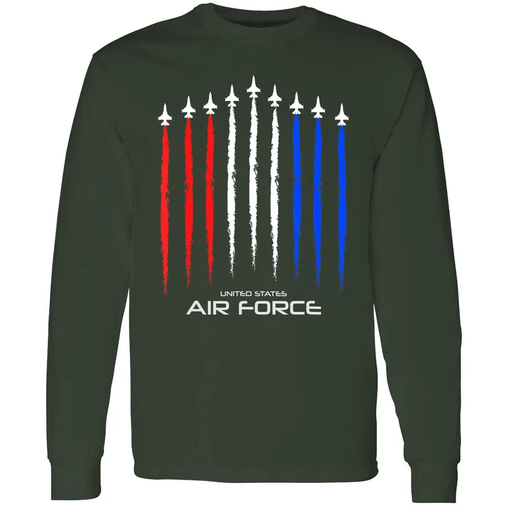 Long Sleeve T-Shirt - 2L622GAT - Forest Green - 4
