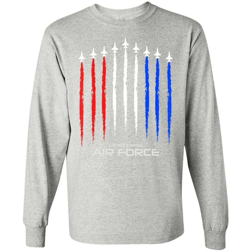 Long Sleeve T-Shirt - 2L622GAT - Ash - 7