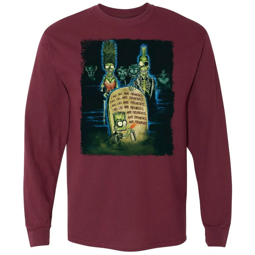 Long Sleeve T-Shirt - Y1N2NKVE - Maroon - 11
