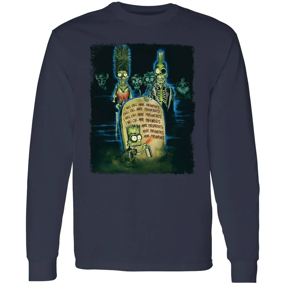 Long Sleeve T-Shirt - Y1N2NKVE - Navy - 2