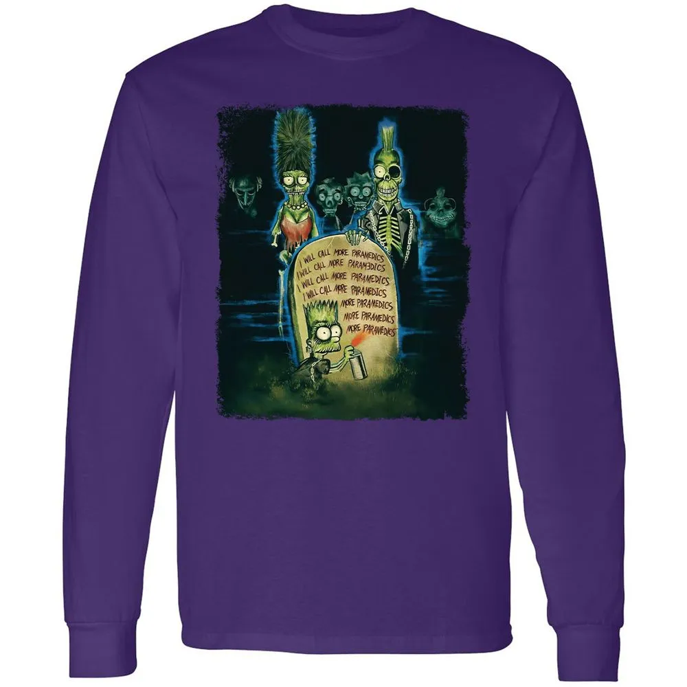 Long Sleeve T-Shirt - Y1N2NKVE - Purple - 13