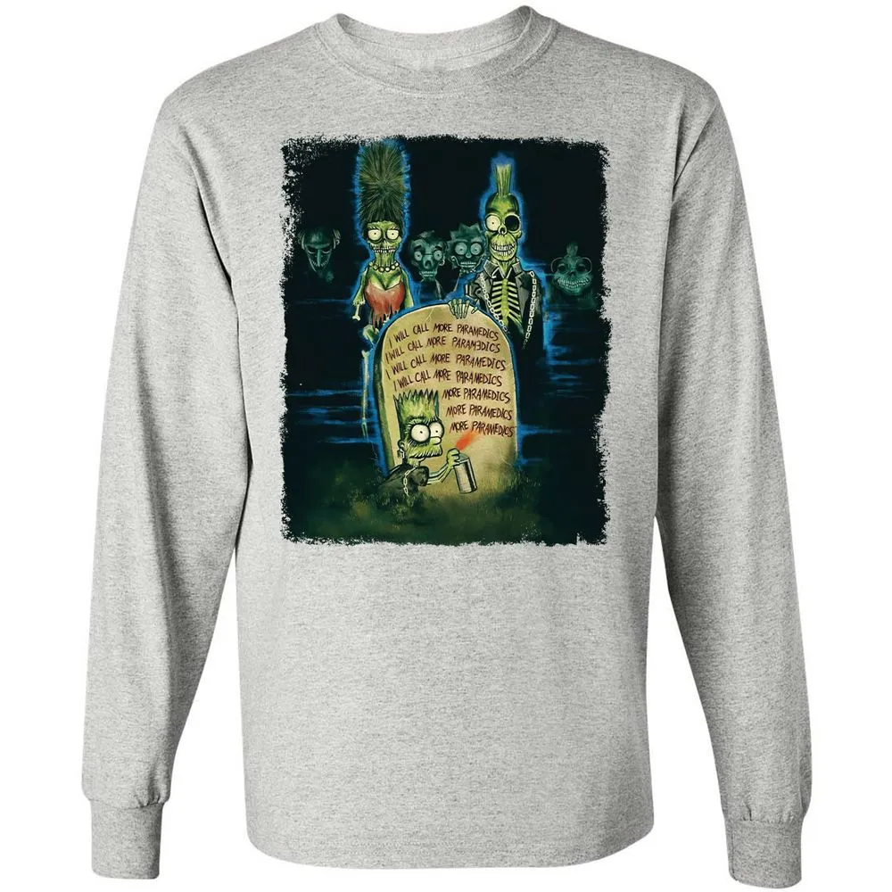 Long Sleeve T-Shirt - Y1N2NKVE - Ash - 7
