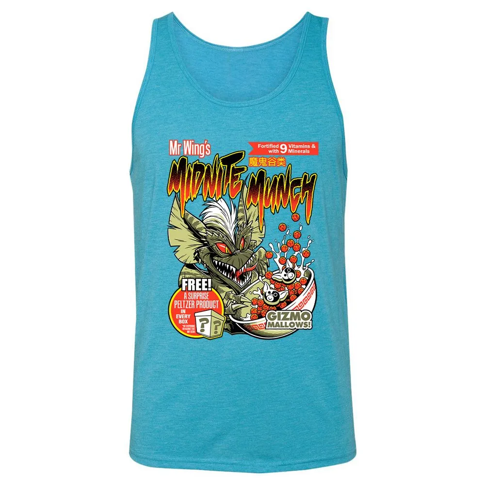 Unisex Jersey Tank - 4EMS9QDF - Aqua Triblend - 3