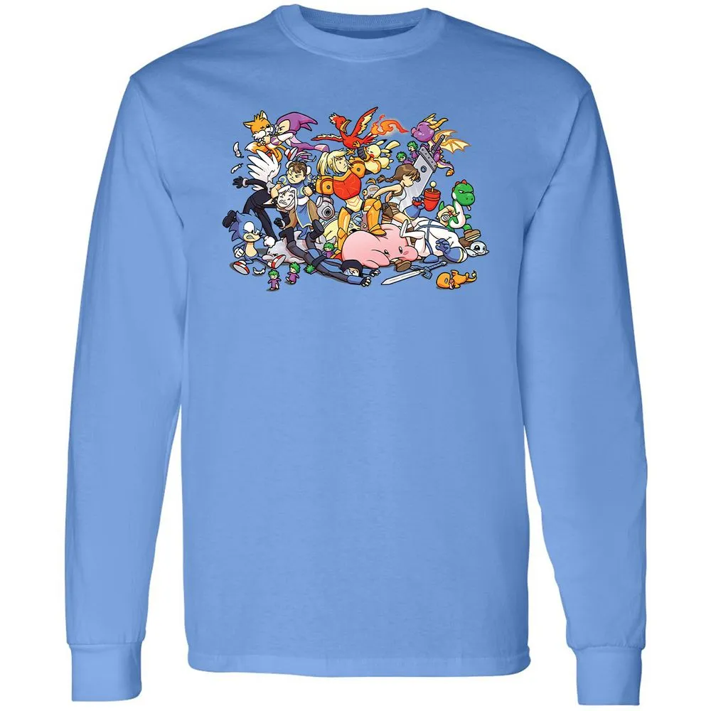 Long Sleeve T-Shirt - 3LBWRNG9 - Carolina Blue - 12