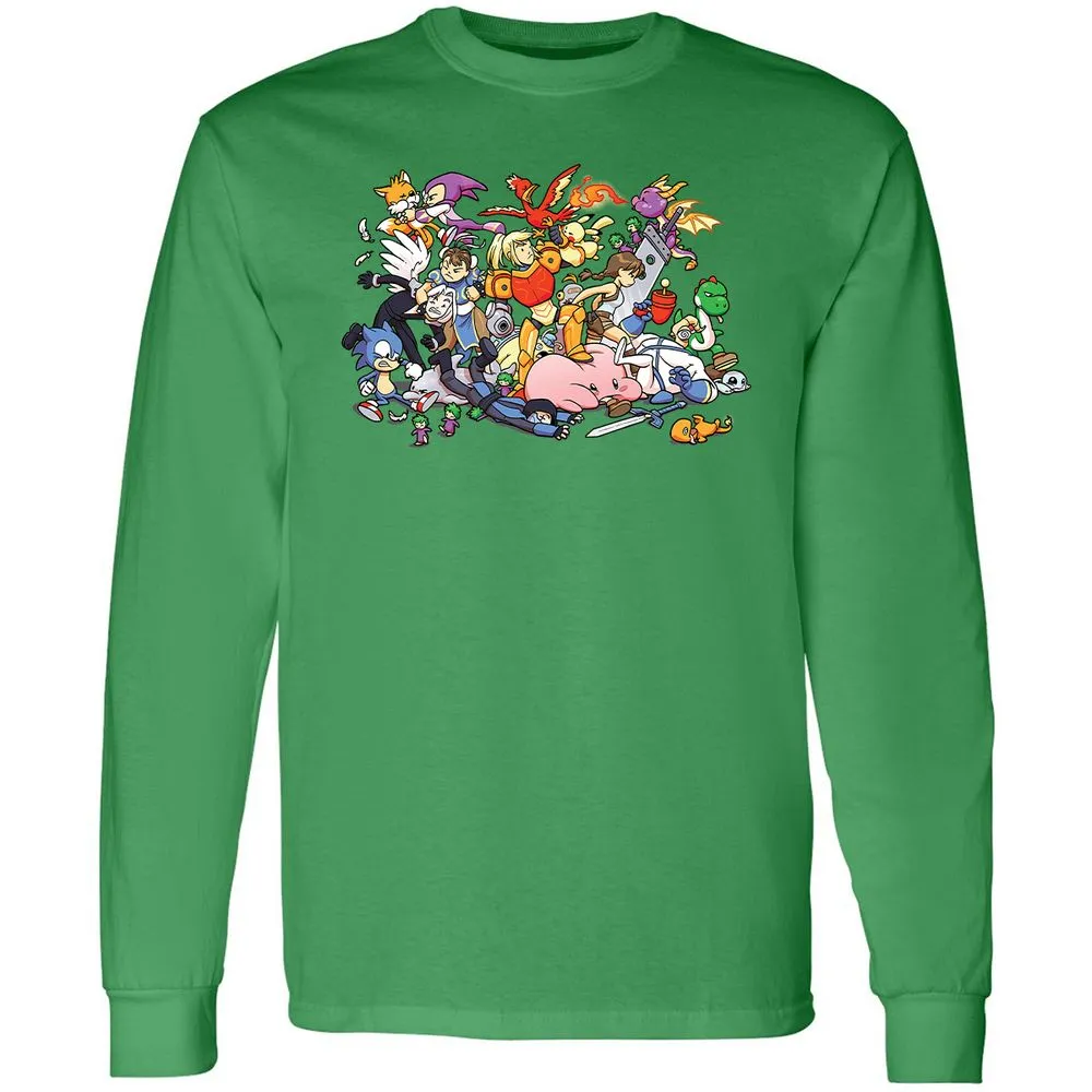 Long Sleeve T-Shirt - 3LBWRNG9 - Irish Green - 10