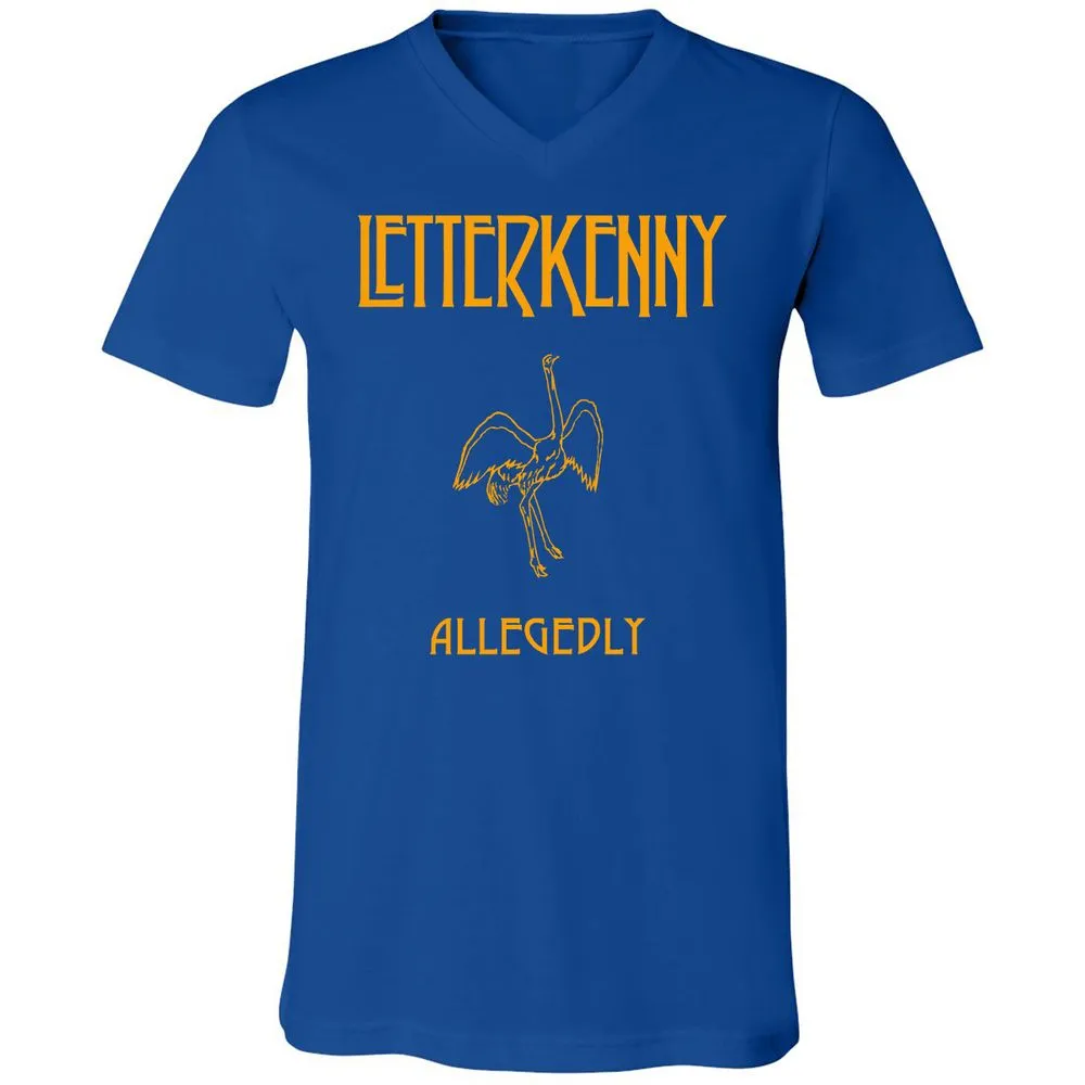 Unisex V-Neck T-Shirt - 6164ZZED - True Royal - 4