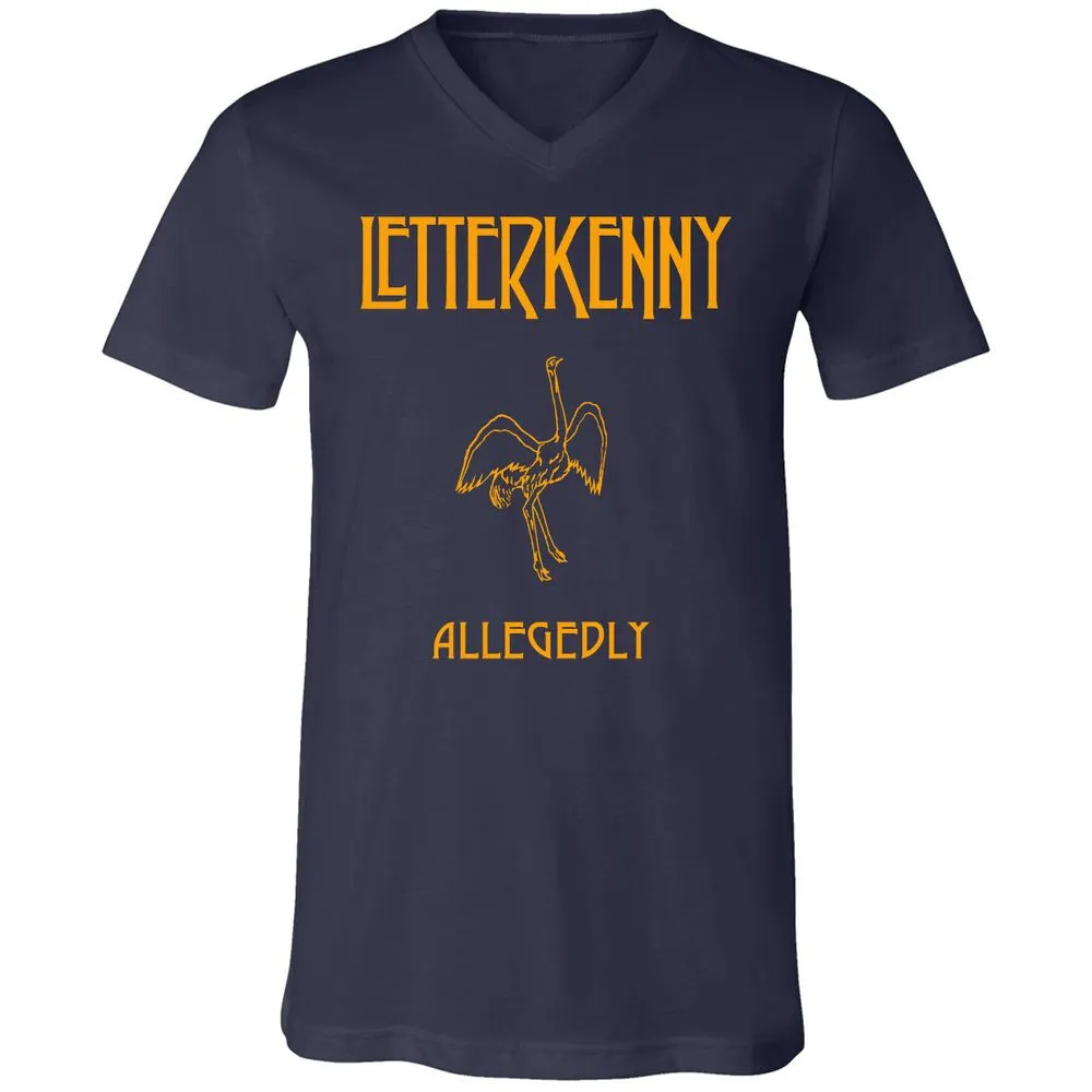 Unisex V-Neck T-Shirt - 6164ZZED - Navy - 2
