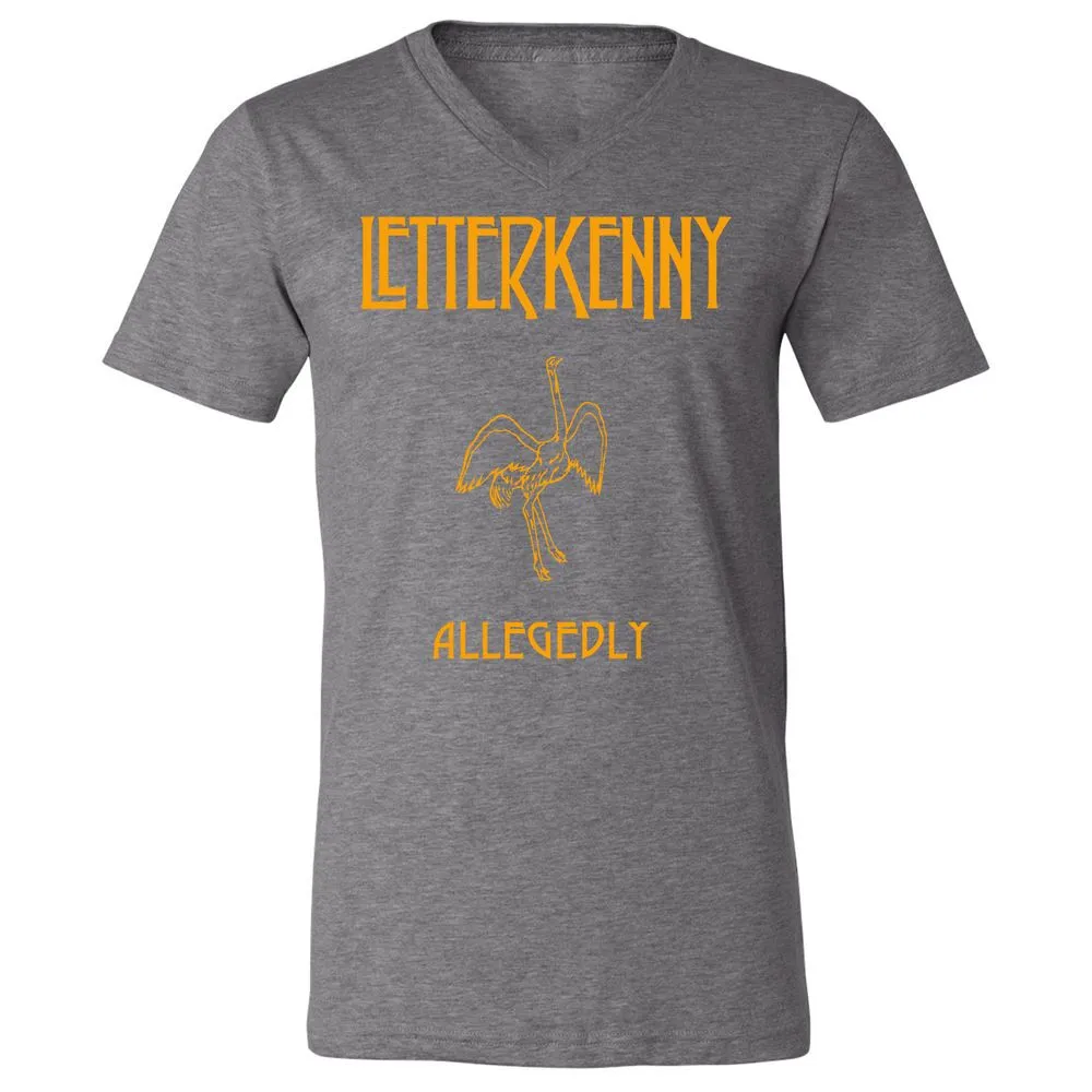 Unisex V-Neck T-Shirt - 6164ZZED - Deep Heather - 13
