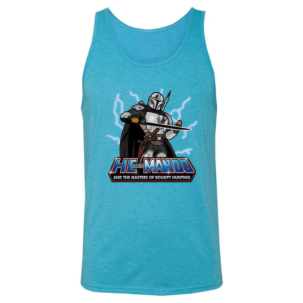 Unisex Jersey Tank - R753DRDR - Aqua Triblend - 3
