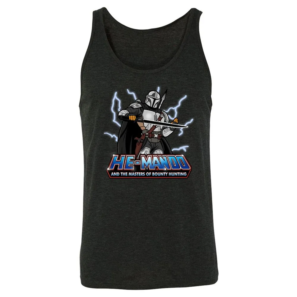 Unisex Jersey Tank - R753DRDR - Charcoal Black Triblend - 5