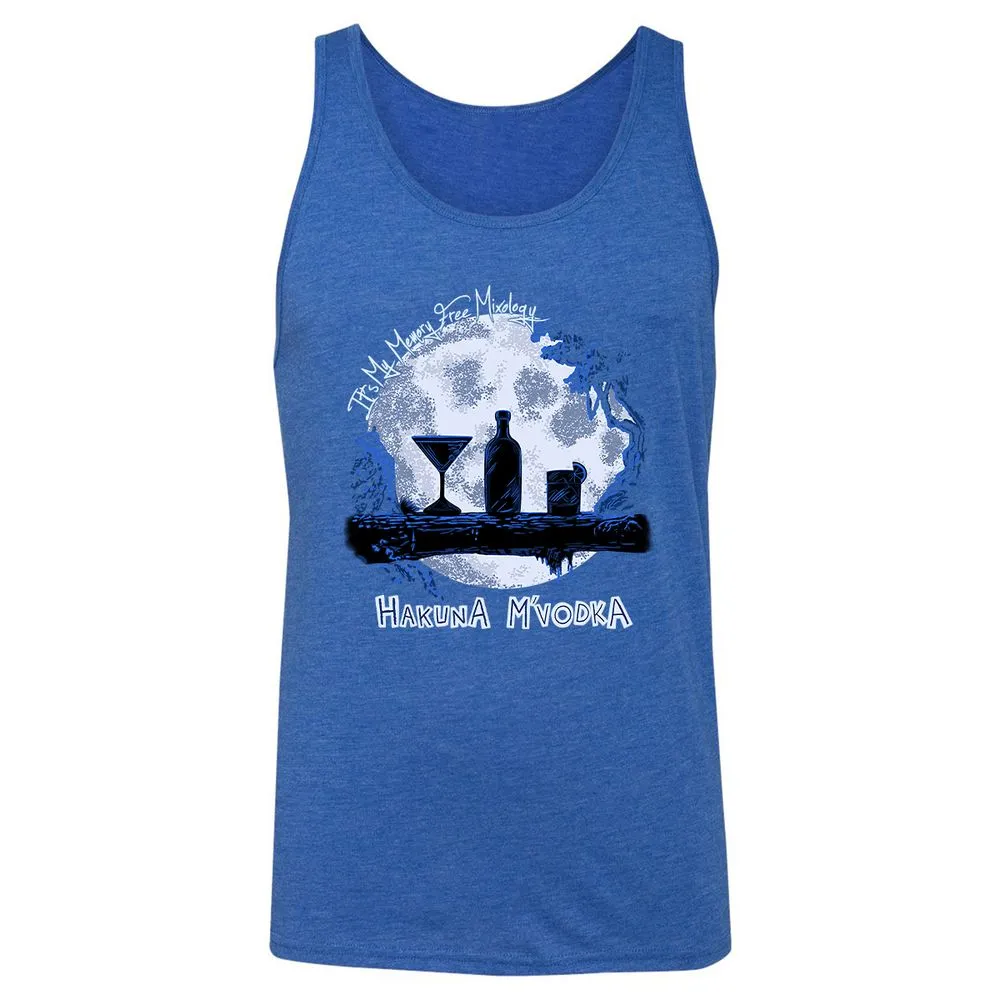 Unisex Jersey Tank - WNQPK3Q4 - True Royal Triblend - 12