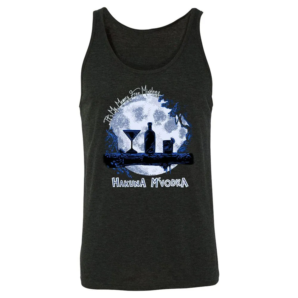 Unisex Jersey Tank - WNQPK3Q4 - Charcoal Black Triblend - 5