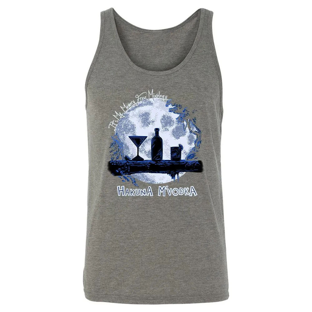 Unisex Jersey Tank - WNQPK3Q4 - Grey Triblend - 8