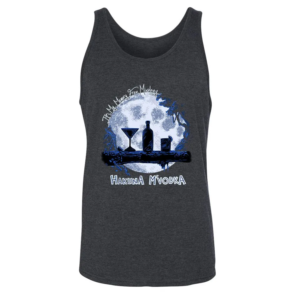 Unisex Jersey Tank - WNQPK3Q4 - Dark Grey Heather - 6