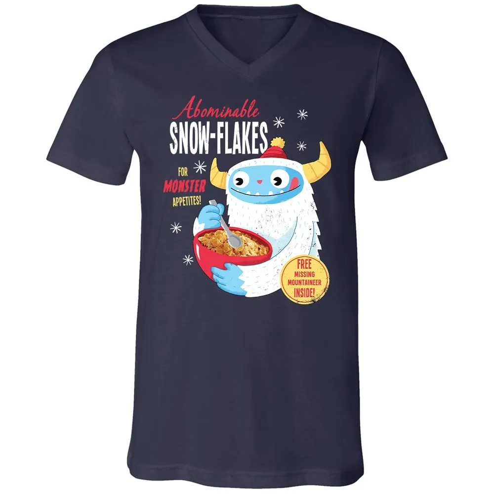 Unisex V-Neck T-Shirt - 8PPRHABS - Navy - 2