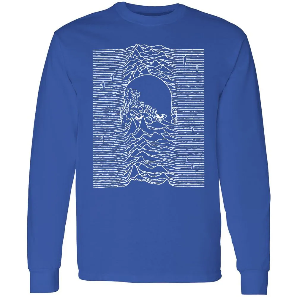 Long Sleeve T-Shirt - 5KRPSV7P - Royal - 8