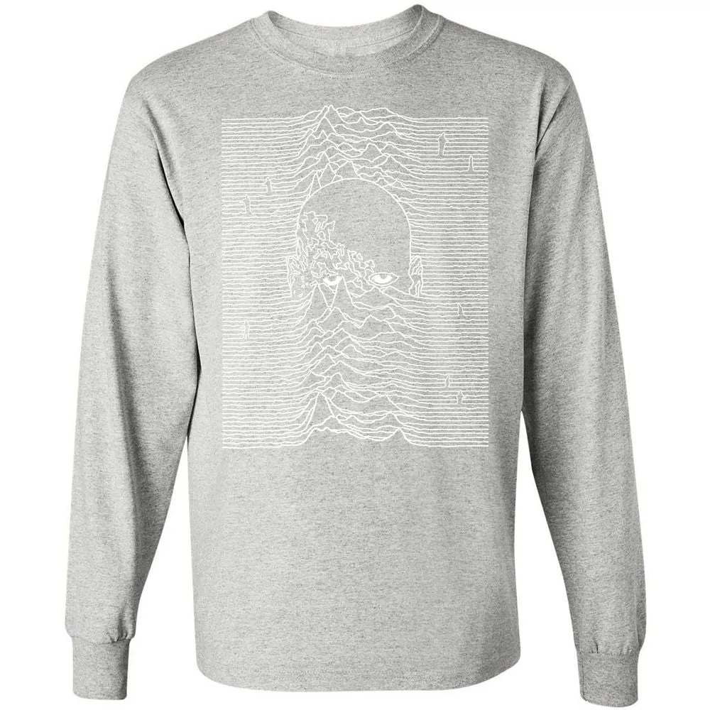 Long Sleeve T-Shirt - 5KRPSV7P - Ash - 7
