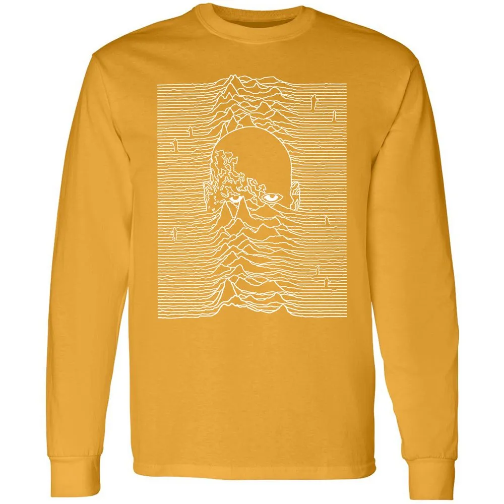 Long Sleeve T-Shirt - 5KRPSV7P - Gold - 9