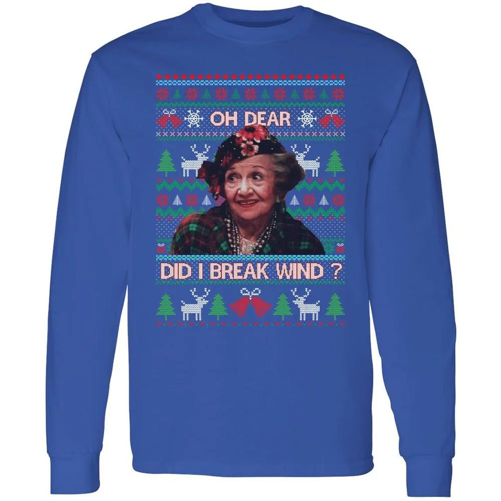Long Sleeve T-Shirt - DUYVKGQJ - Royal - 8