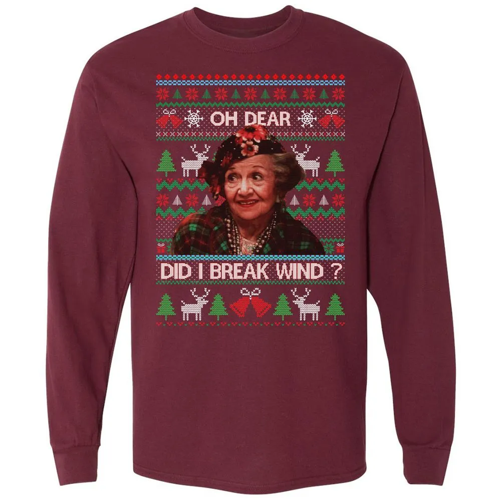 Long Sleeve T-Shirt - DUYVKGQJ - Maroon - 11