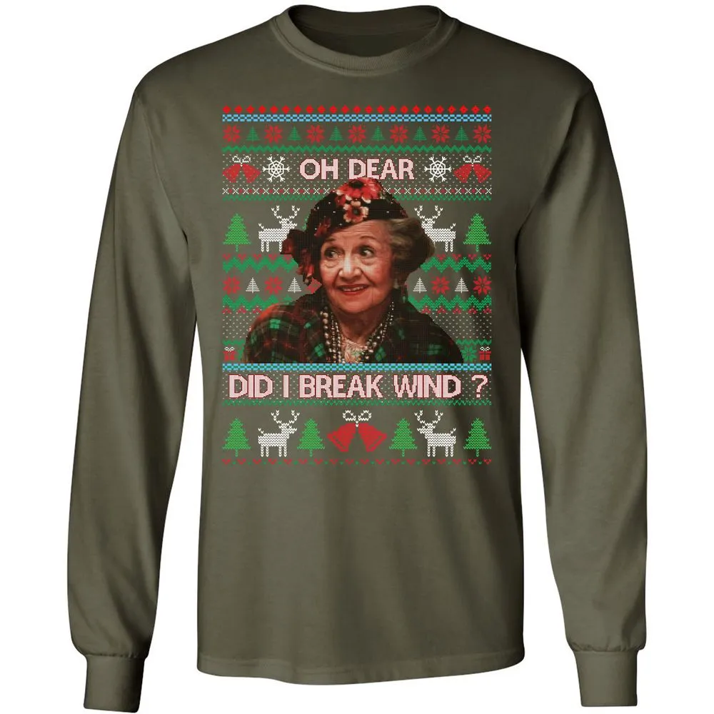 Long Sleeve T-Shirt - DUYVKGQJ - Military Green - 16