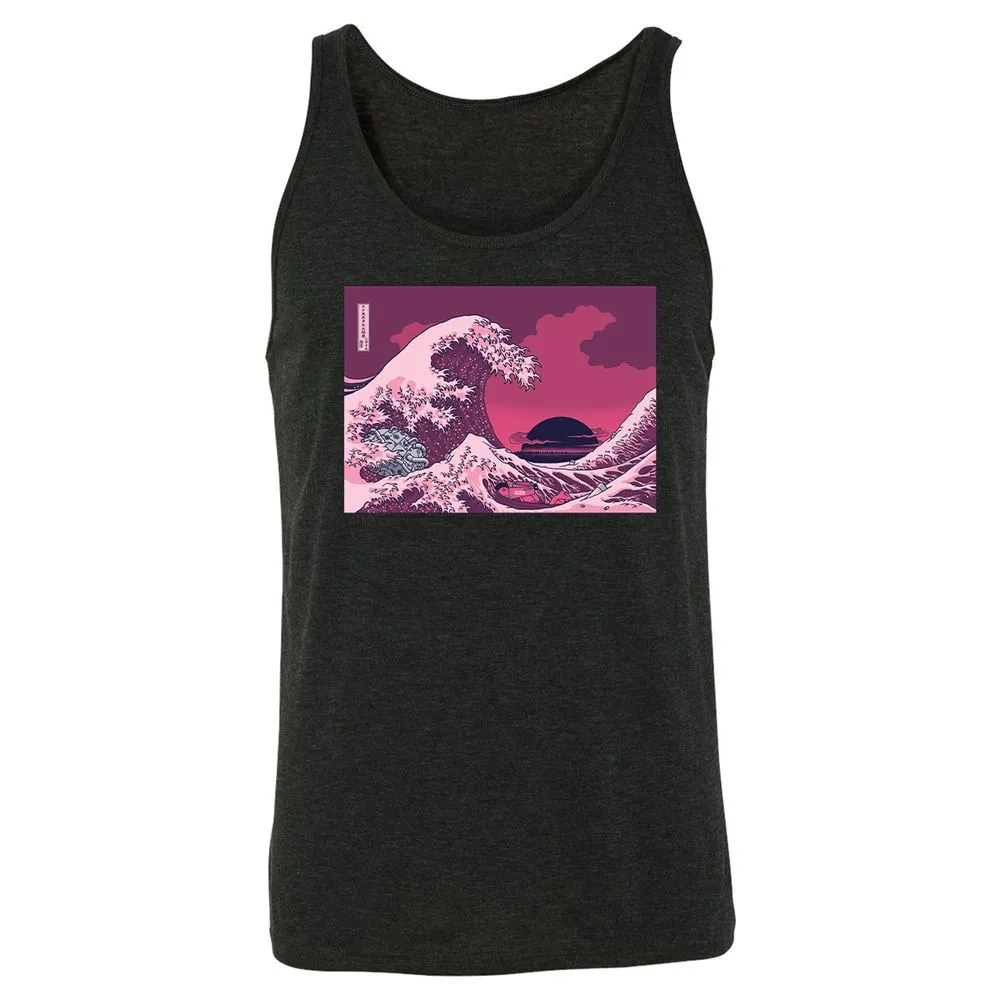 Unisex Jersey Tank - GRGURDPV - Charcoal Black Triblend - 5