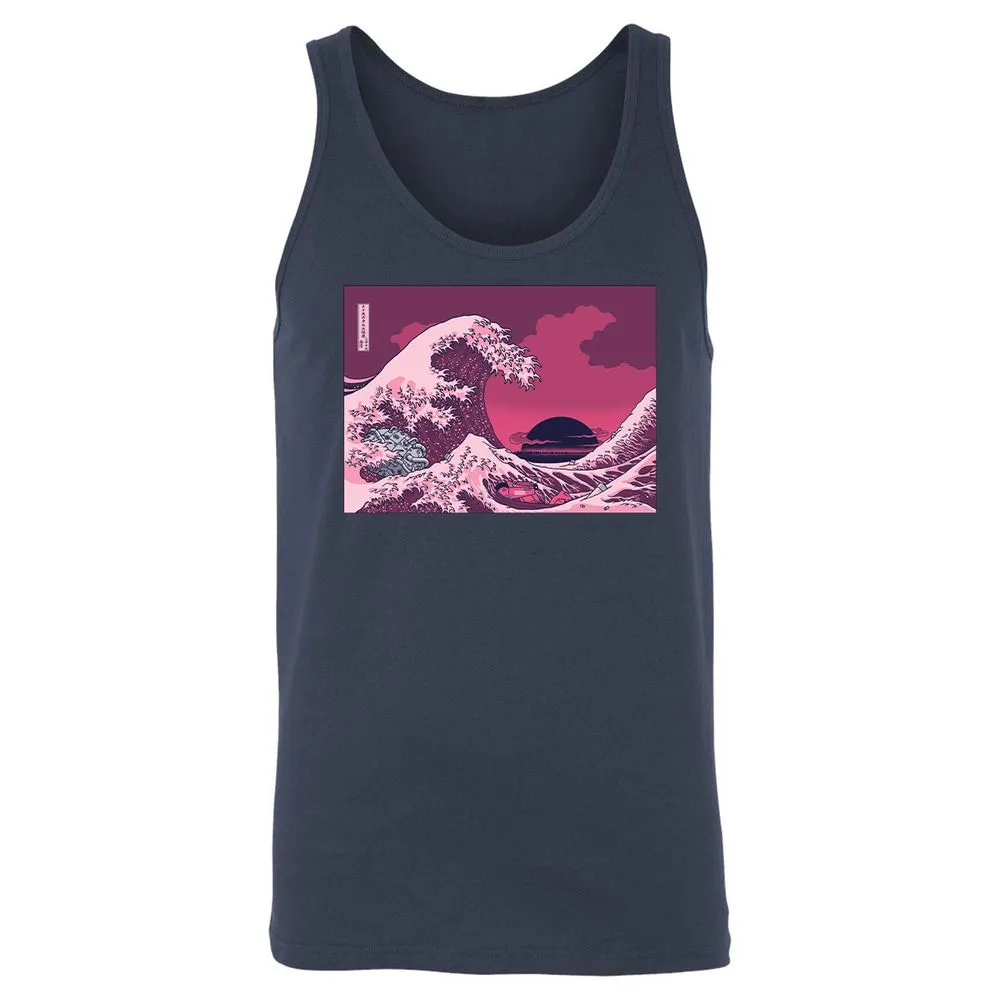 Unisex Jersey Tank - GRGURDPV - Navy - 2